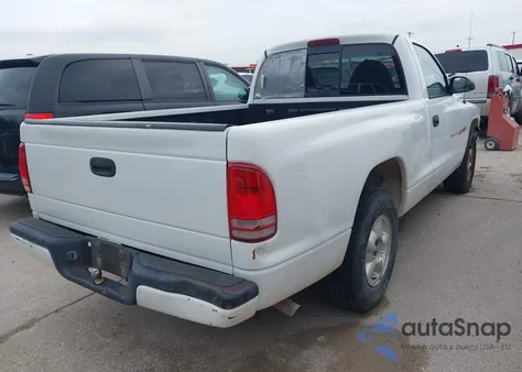 1998 Dodge Dakota Slt/Sport from USA, damaged, VIN 1B7FL26X1WS638580